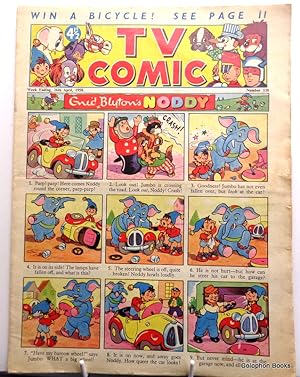 TV Comic. British Comic for 26th April 1958. Enid Blyton's Noddy