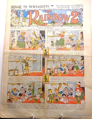 The Rainbow Comic, June 5th 1920. Tiger Tim British Comic Golden era