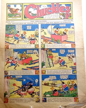 Chuckles Comic. for August 21st 1920. British Comic Golden era