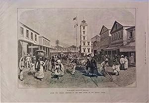 Water-Street, Georgetown, Demerara: Across Two Oceans, Sketches in the West Indies