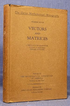 Vectors And Matrices