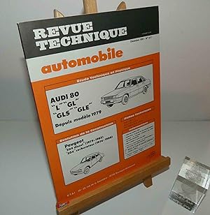 Audi 80 L, GL, GLS, GLE depuis modèle 1979. Étude technique et pratique. Revue technique automobi...