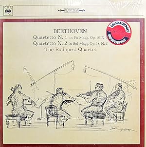Beethoven: Streichquartette op. 18, Nos. 1 & 2 [Vinyl LP] [Schallplatte]