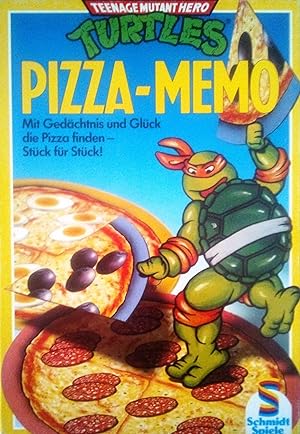 Schmidt Spiele Teenage Mutant Hero Turtles Pizza-Memo