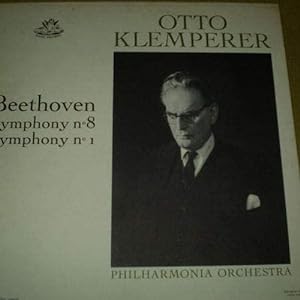 Ludwig Van Beethoven - Otto Klemperer , Philharmonia Orchestra - Symphonies No. 1 & No. 8 - Angel...