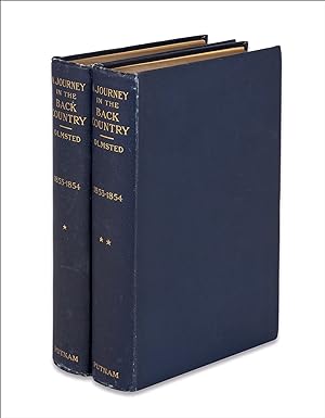 A Journey in the Back Country. In the Winter of 1853-4. (Two Volumes)