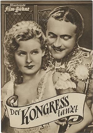 Der Kongreß tanzt [Congress Dances] (Original program for the 1931 film)