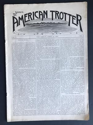 The American Trotter: April 15, 1891