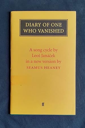 Diary of one who vanished -