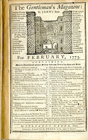 The Gentleman's Magazine February 1773