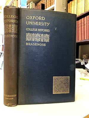Brasenose College. [inscribed] University of Oxford College Histories.