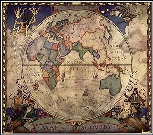 Map of Discovery - Western & Eastern Hemispheres