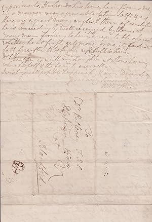 A fine autograph letter signed discussing botanical and medical matters, 3 1/2-pages folio. [ 105...