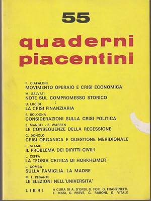 Quaderni piacentini 55/maggio 1975