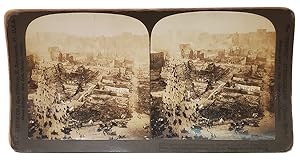 Four Stereoviews/Stereographs with Views of the San Francisco Earthquake