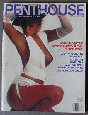 PENTHOUSE the International magazine for Men; 1982; April (Pet of the Month = Muriel Rousseau; 6 ...