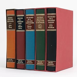 A group of five Folio Society classic English period autobiographical titles, comprising: 'Rides ...