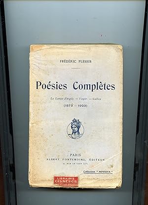 POÉSIES COMPLÈTES . La Lampe d' Argile - Vesper - Gallica . ( 1873 - 1903 )