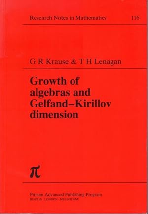 Growth of Algebras and Gelfand-Kirillov Dimension.