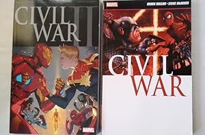 Civil War and Civil War II - 2 graphic novels Marvel Comics