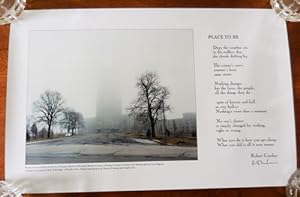 Place To Be (Signed Poetry Broadside)