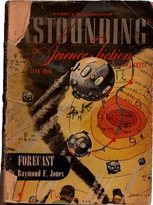 Astounding Science Fiction, July 1946. Forecast by Raymond F. Jones & The Chromium Helmet by Theo...