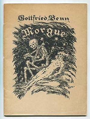 Morgue und andere Gedichte [Morgue and Other Poems]