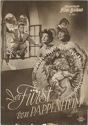 Der Fürst von Pappenheim [The Prince of Pappenheim] (Original program for the 1952 German film)