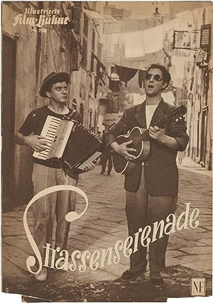 Strassenserenade [Street Serenade] (Original program for the 1953 West German film)