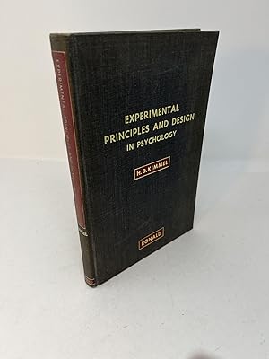 EXPERIMENTAL PRINCIPLES AND DESIGN In Psychology