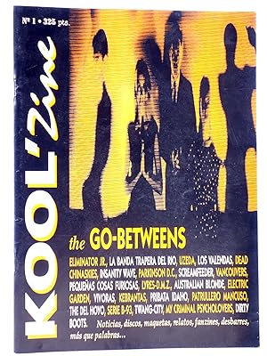 FANZINE MÚSICA KOOL ZINE 1. THE GO-BETWEENS (Vvaa) Madrid, 1994