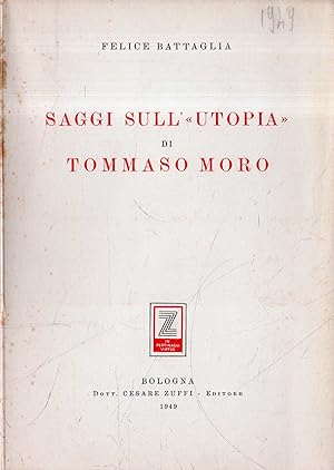 Saggi sull' "Utopia" di Tommaso Moro