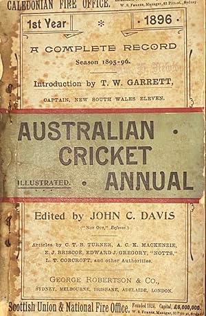 Australian Cricket Annual. A complete record of Australian cricket in 1895-6.