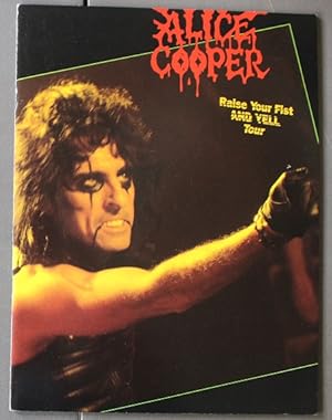 ALICE COOPER - Raise Your Fist Tour 1987 (Concert Tour Program Book)