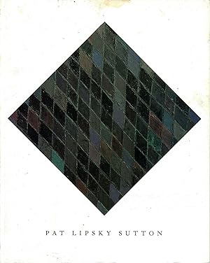 Pat Lipsky Sutton; The Black Paintings 1993-1997