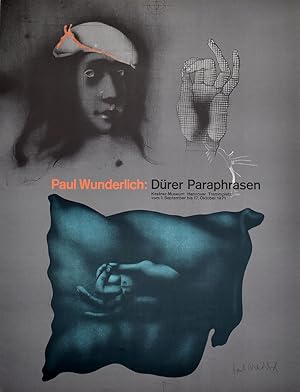 Dürer Paraphrasen. [1971]. [Signiertes Original-Plakat, Offset / signed original poster, offsetpr...