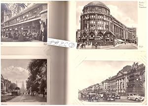 BERLIN - POSTKARTEN ca. 1915-70, etwa 140 Postkarten