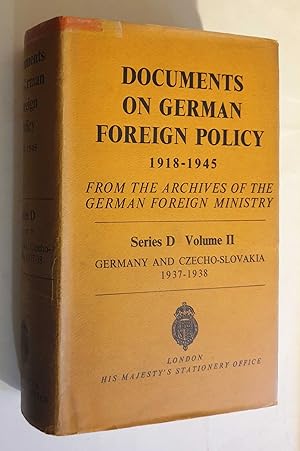 Documents on German Foreign Policy 1918-1945 Series D Vol. II