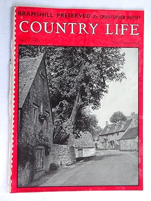 Country Life Magazine. 1953, May 17th. No 2938. Bramshill Preserved, Hampshire. Portrait of the H...
