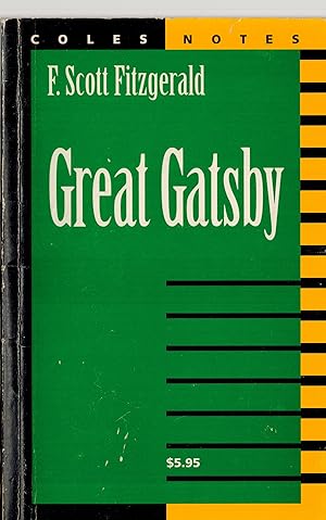 The great Gatsby F. Scott Fitzgerald - Coles Notes