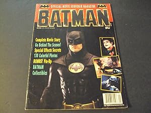 Batman Official Movie Souvenir Magazine 1989