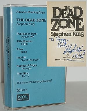 THE DEAD ZONE ( signed Advance Readers (ARC) edition)