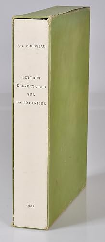 Lettres Elémentaires sur la Botanique. Bois originaux de Paul Baudier