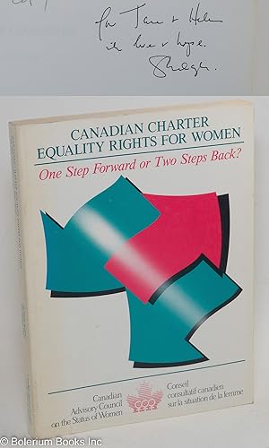 Canadian Charter Equality Rights for Women: one step forward or two steps back