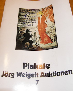 Plakate Jorg Weigelt Auktionen 7.