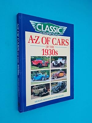 A-Z of Cars of the 1930s (Classic and Sportscar)