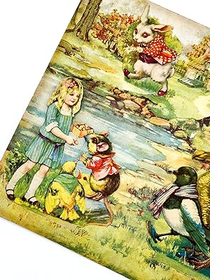ALICE IN WONDERLAND PANORAMA WITH MOVEABLE PICTURES