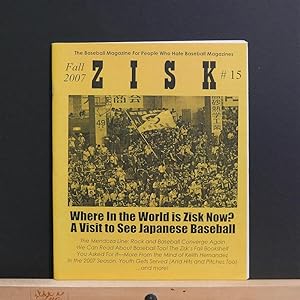 Zisk #15: The Baseball Magazine For People Who Hate Baseball Magazines (Fall 2007)