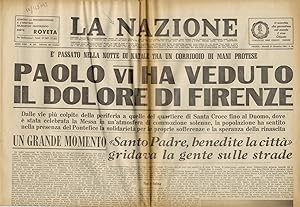 NAZIONE (LA). Edizione del mattino. Anno CVIII. N. 293. Firenze, martedì 27 dicembre 1966.