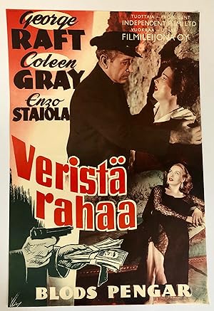 I'LL GET YOU FOR THIS/LUCKY NICK CAIN - Vintage First Release Movie Poster